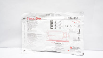 Conmed CRA-SGP ThermoGard Dual Dispersive Electrode, Contact Quality Monitor (x)
